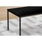 Monarch Specialties Table Set, 3pcs Set, Coffee, End, Black Metal, Black Laminate, Contemporary, Modern I 7894P - alternate 3